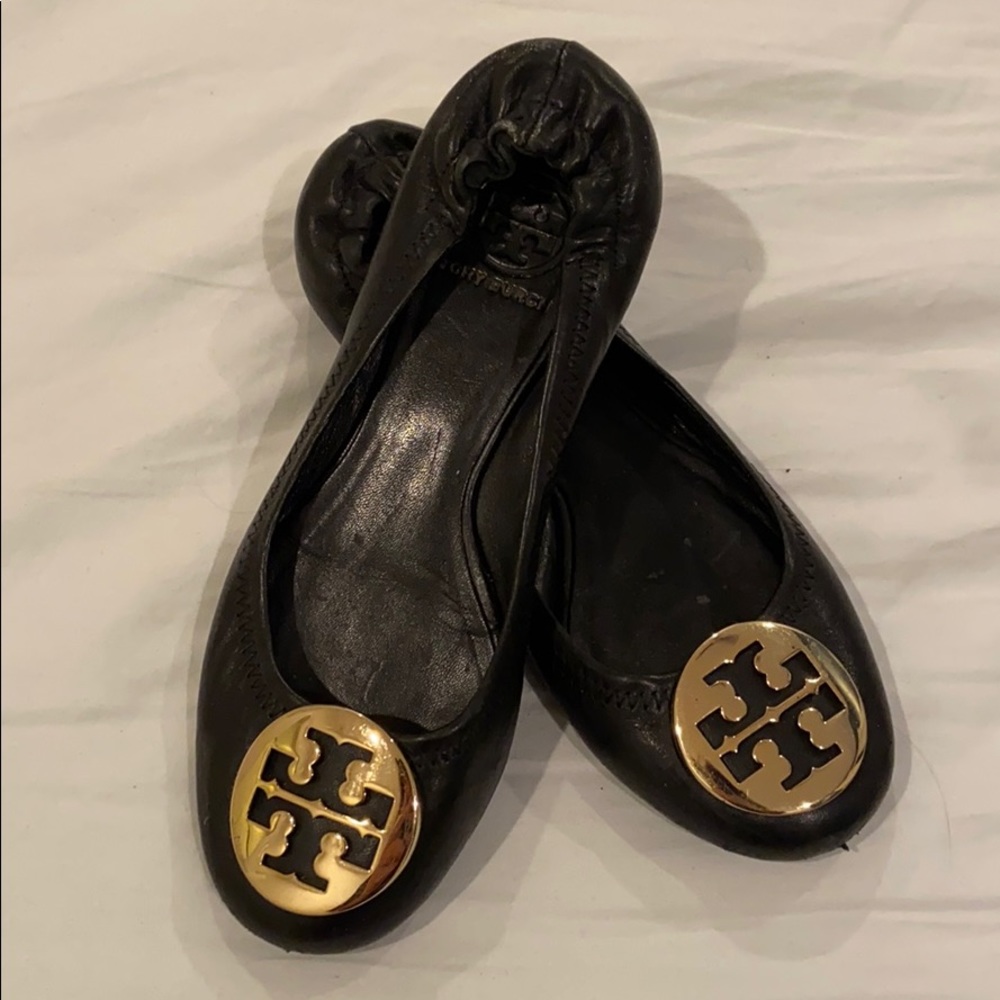 🖤 Tory Burch reva ballet flats black size 5.5 6